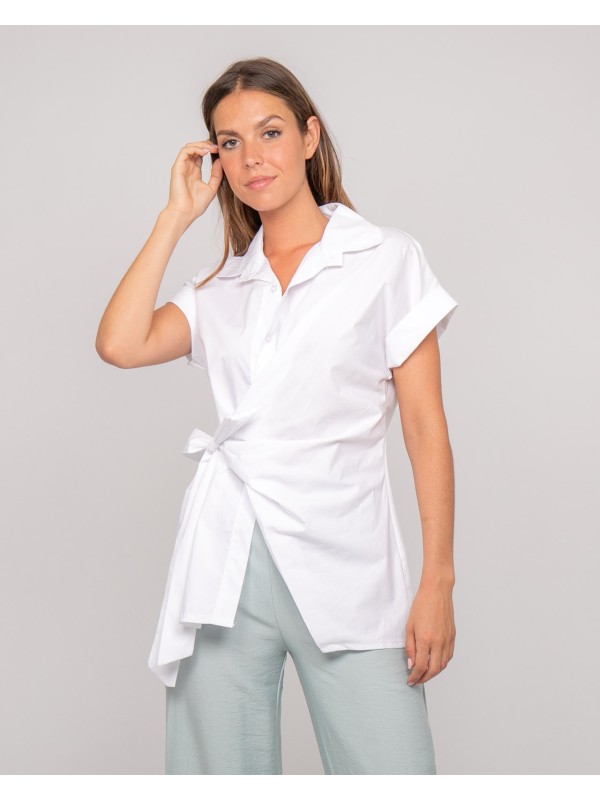 Chemise manches courtes...