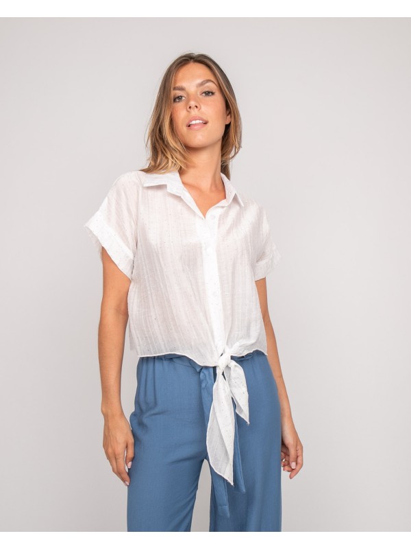 Chemise manches courtes...