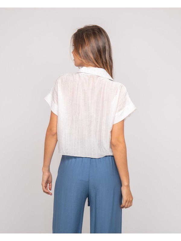 Chemise manches courtes...