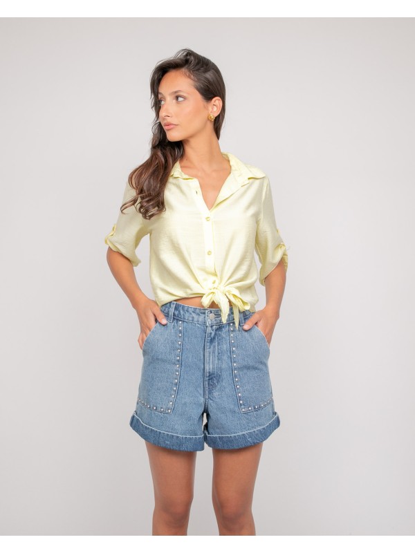 Chemise manches courtes...