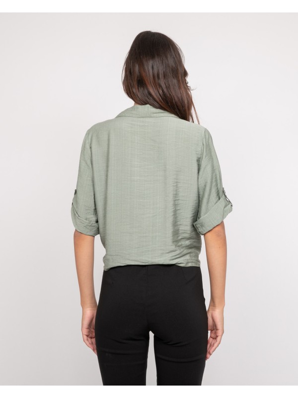 Chemise manches courtes...