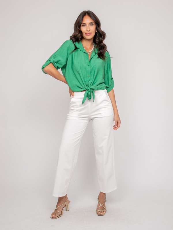 Chemise manches courtes...