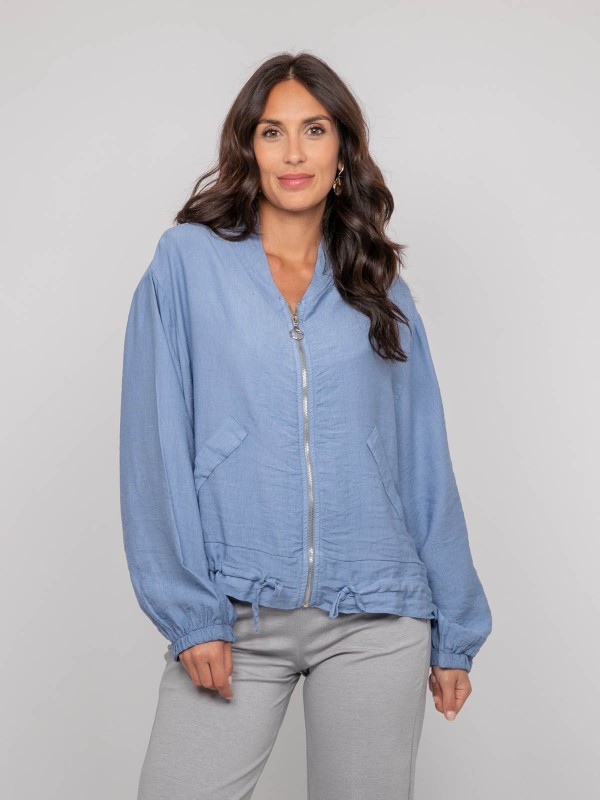 Veste légère zipée ULEO - Azul