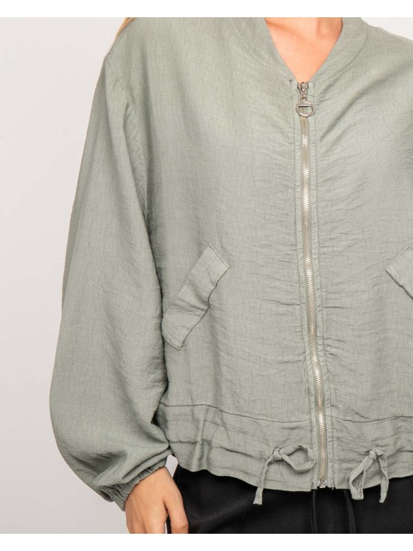 Veste légère zipée ULEO - Kaki