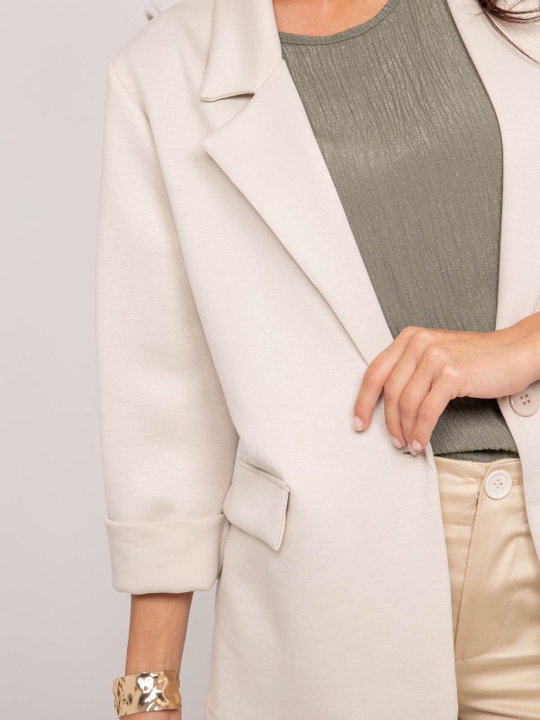 Blazer molleton UNORA - Beige