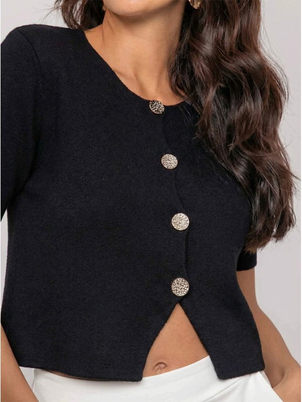 Gilet maille manches...