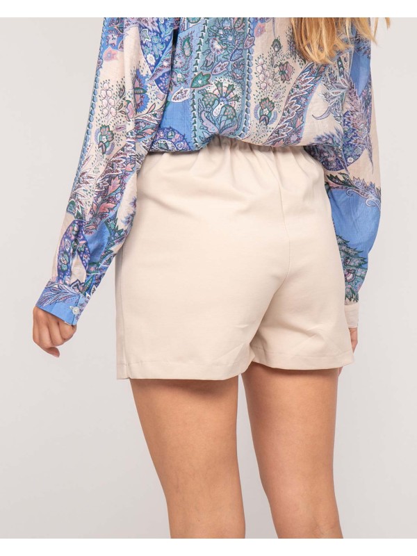 Jupe short XILOVE - Beige