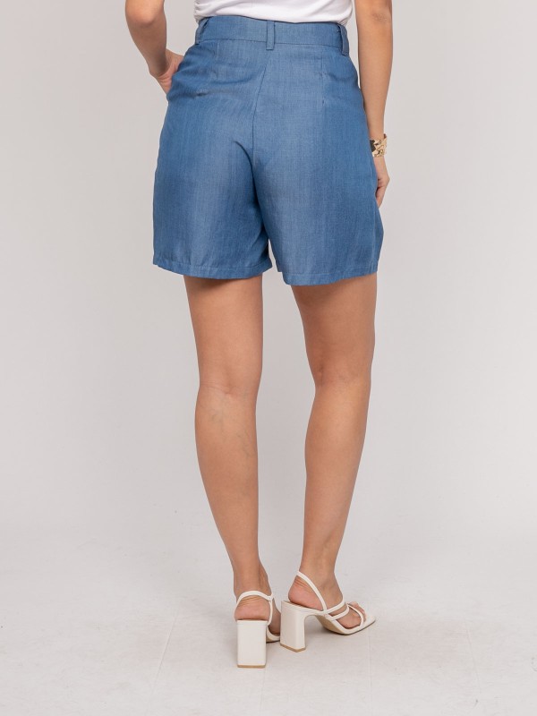 Short tencel XANOTA - Azul