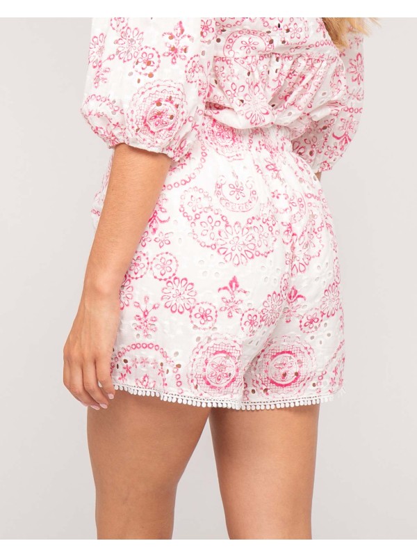 Short avec broderie XARIAH...
