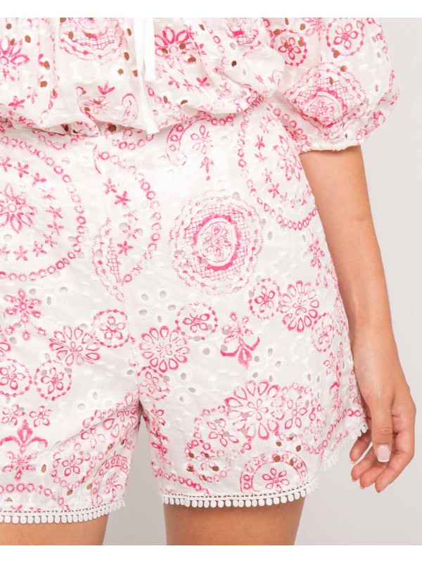 Short avec broderie XARIAH...