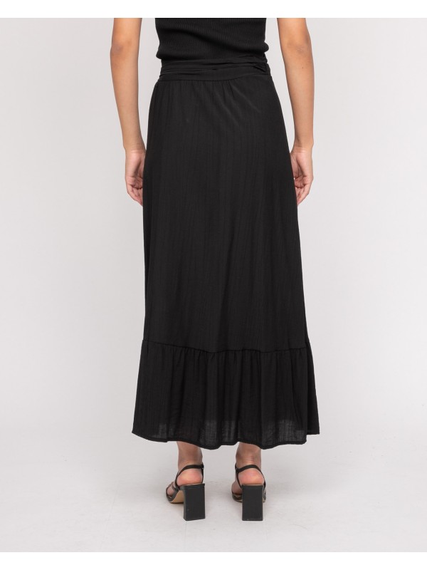 Jupe longue XADALYS - Negro