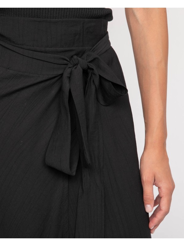 Jupe longue XADALYS - Negro