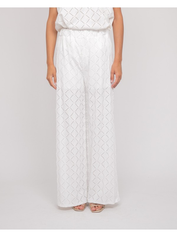 Pantalon fluide motifs...