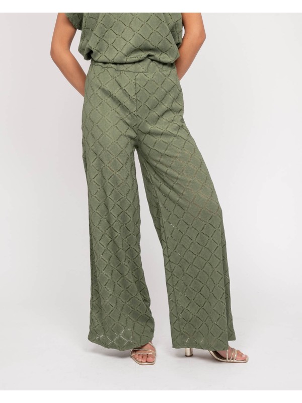 Pantalon fluide motifs...