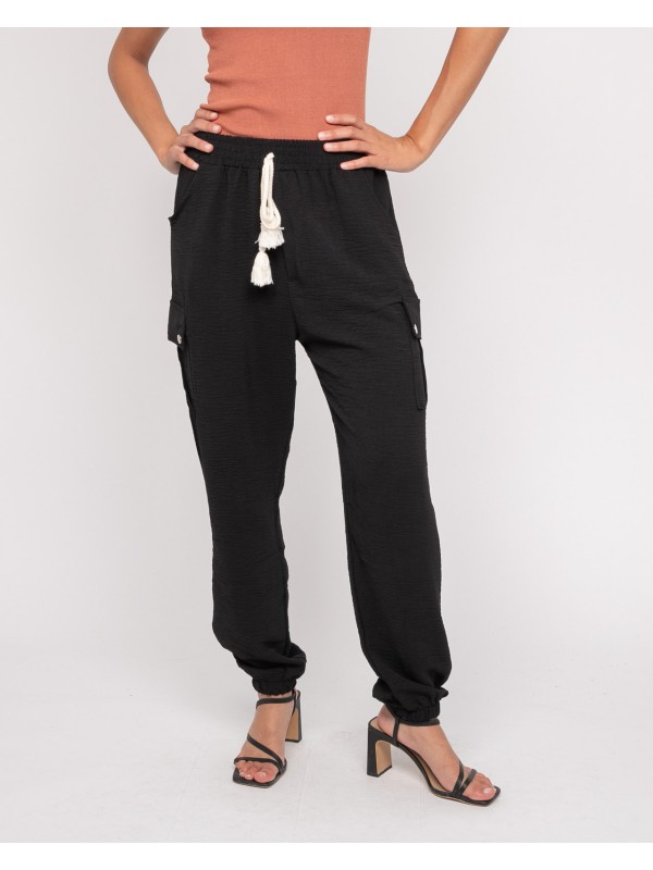 Pantalon cargo ETINOSA - Negro