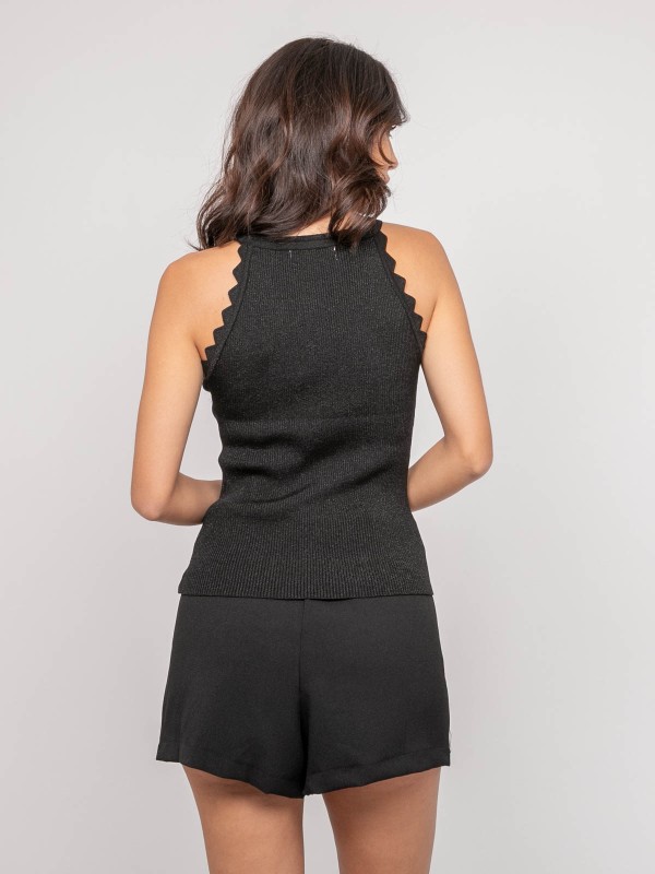 Top maille lurex FARMINI -...