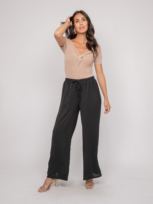 Top manches courtes lurex...