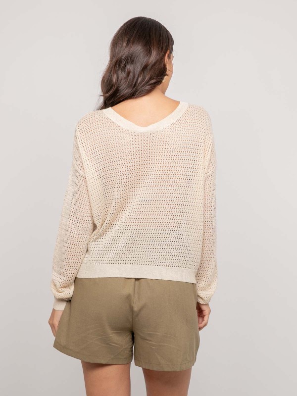 Top manches longues maille...