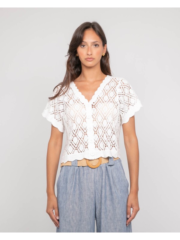 Gilet manches courtes...