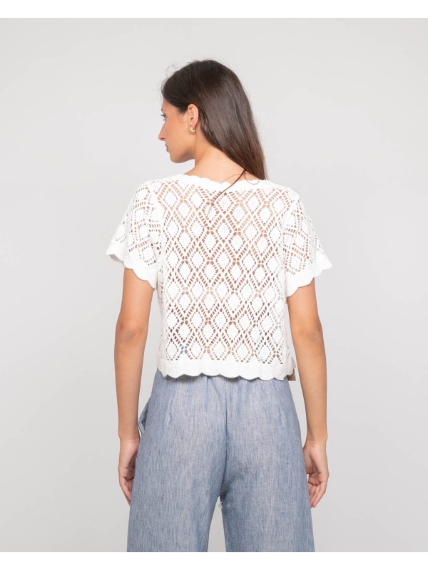 Gilet manches courtes...