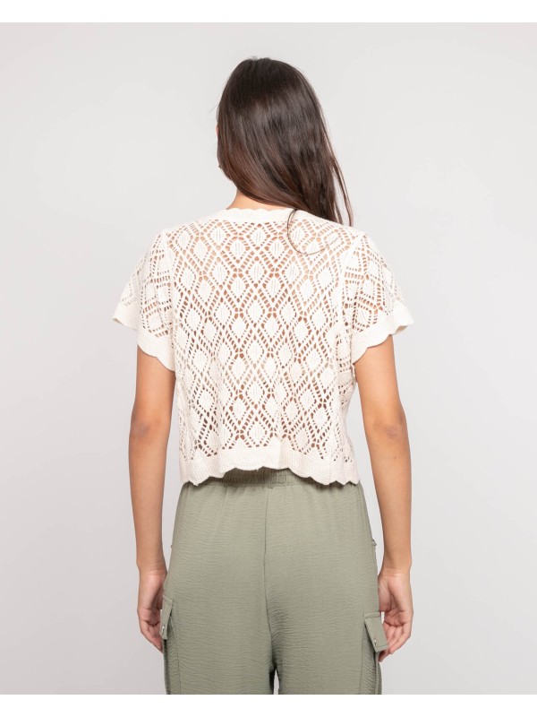 Gilet manches courtes...