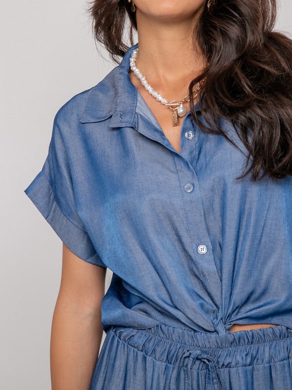 Chemise manches courtes...