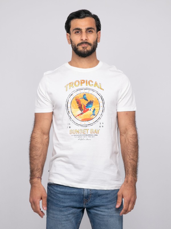 T-shirt manches courtes...