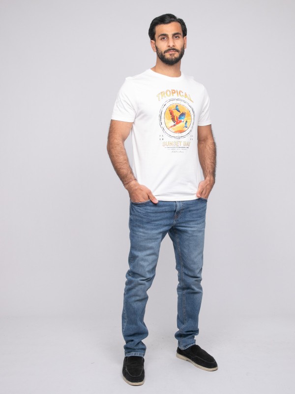 T-shirt manches courtes...