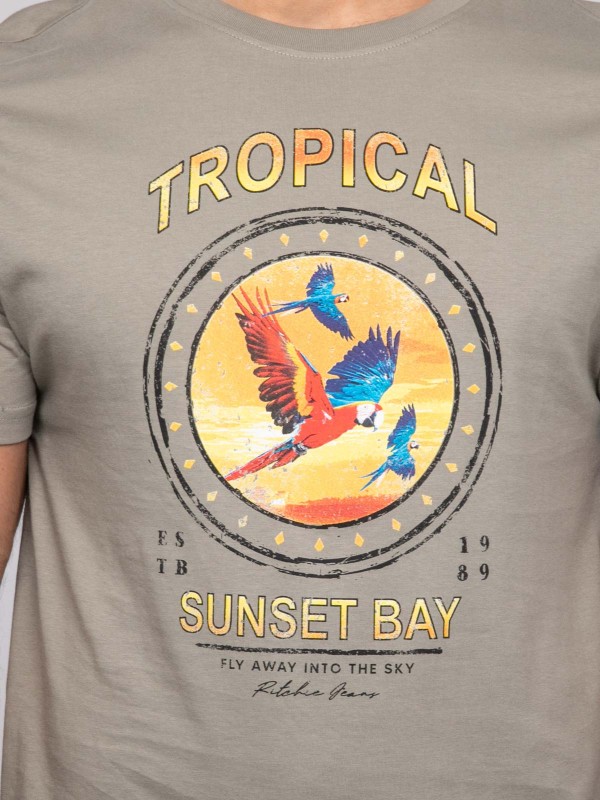 T-shirt manches courtes...