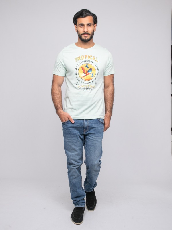 T-shirt manches courtes...