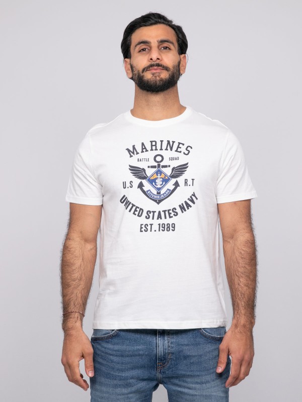 T-shirt manches courtes...