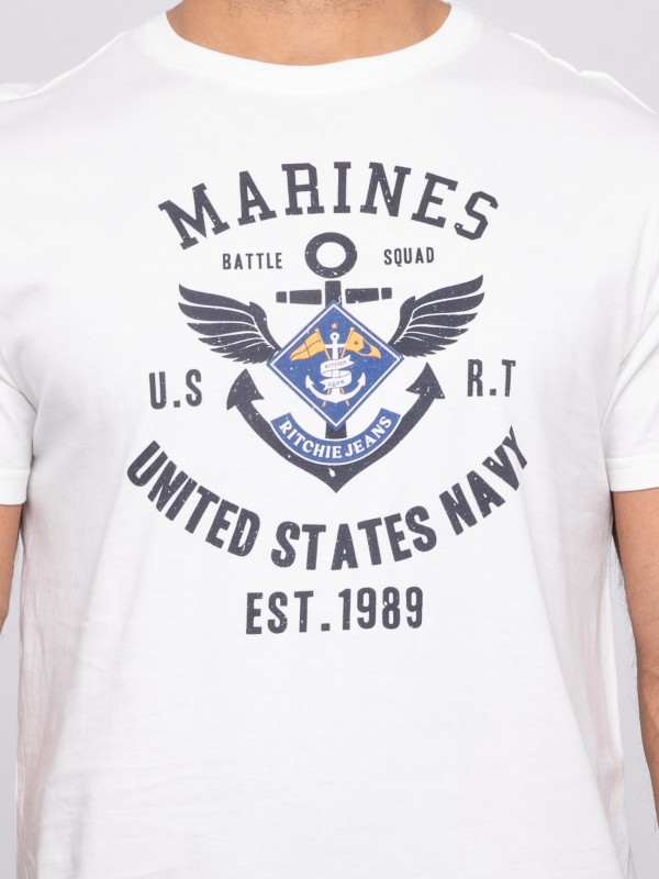 T-shirt manches courtes...