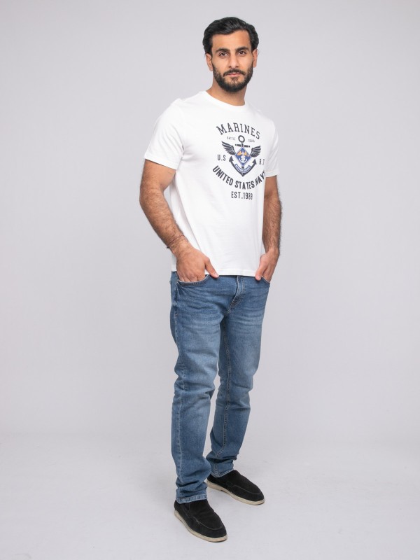 T-shirt manches courtes...