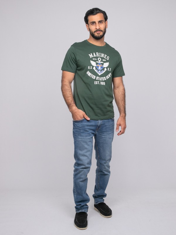 T-shirt manches courtes...