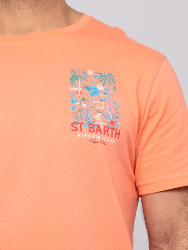 T-shirt manches courtes...