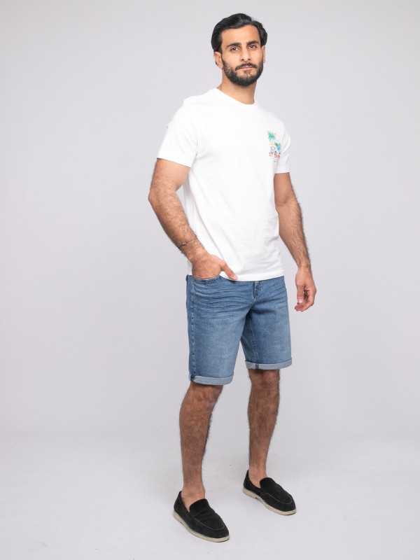 T-shirt manches courtes...