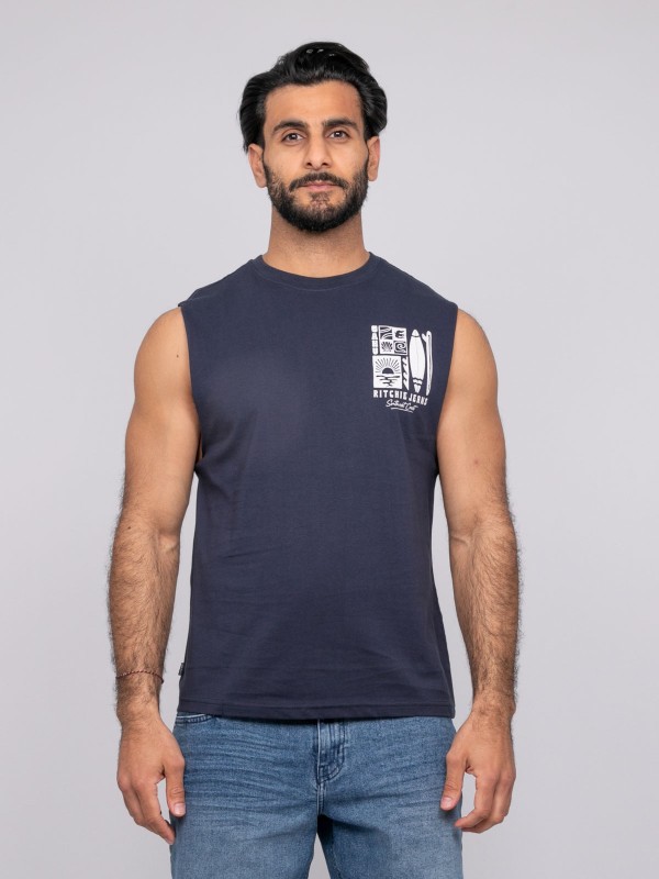 T-shirt sans manches...