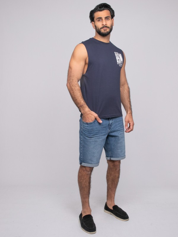 T-shirt sans manches...