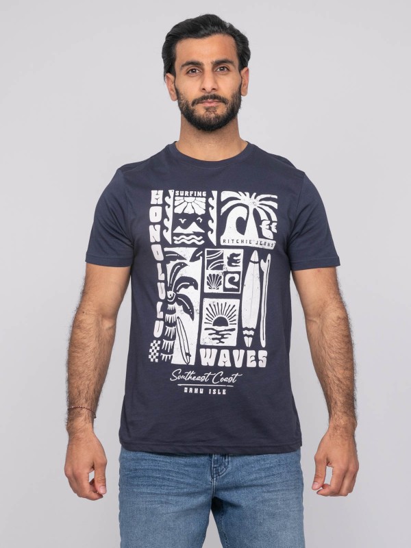 T-shirt manches courtes...