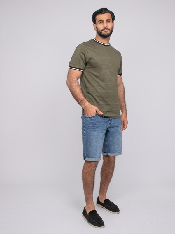 T-shirt manches courtes...