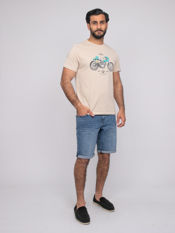 T-shirt manches courtes...