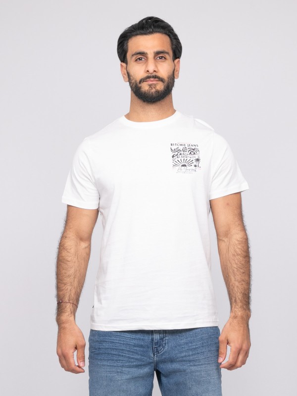 T-shirt manches courtes...