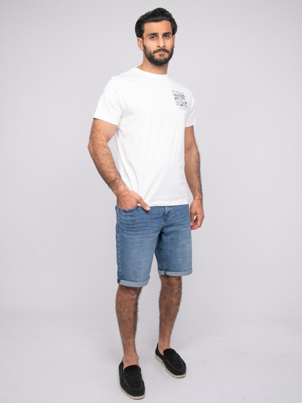 T-shirt manches courtes...