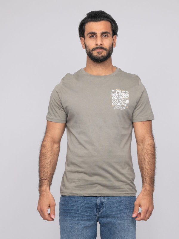 T-shirt manches courtes...