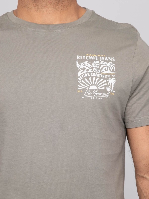 T-shirt manches courtes...