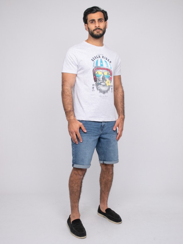 T-shirt manches courtes...