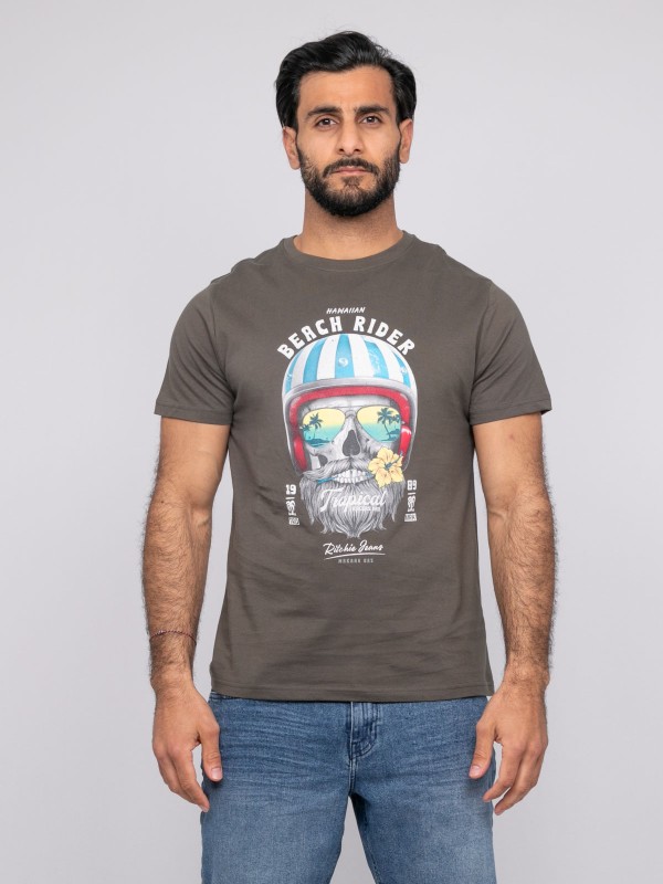 T-shirt manches courtes...