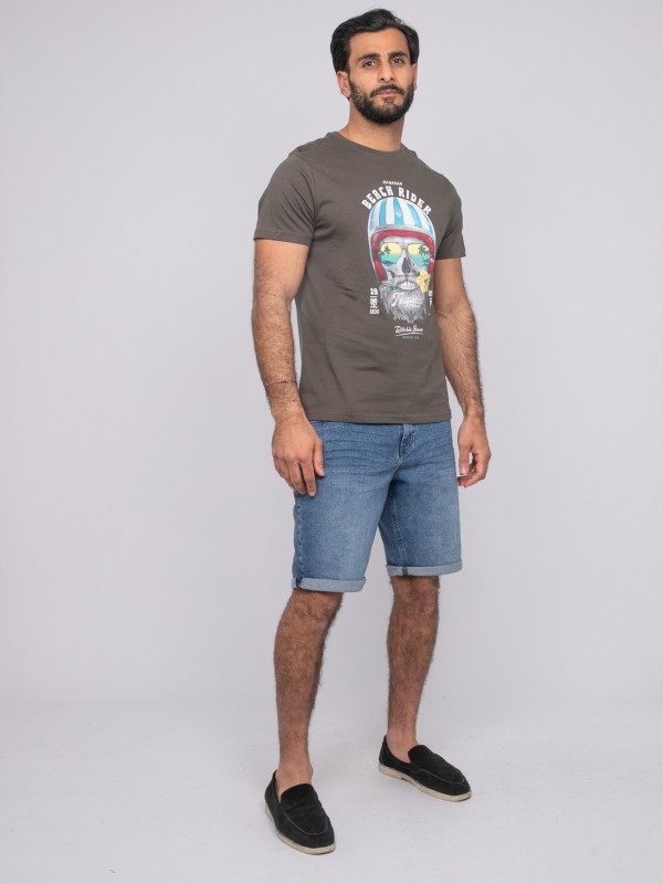 T-shirt manches courtes...