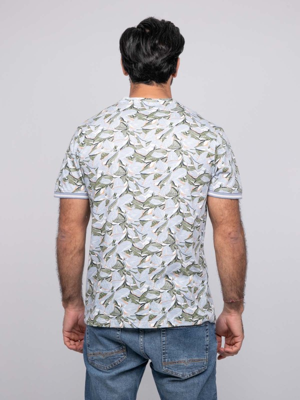 T-shirt manches courtes...