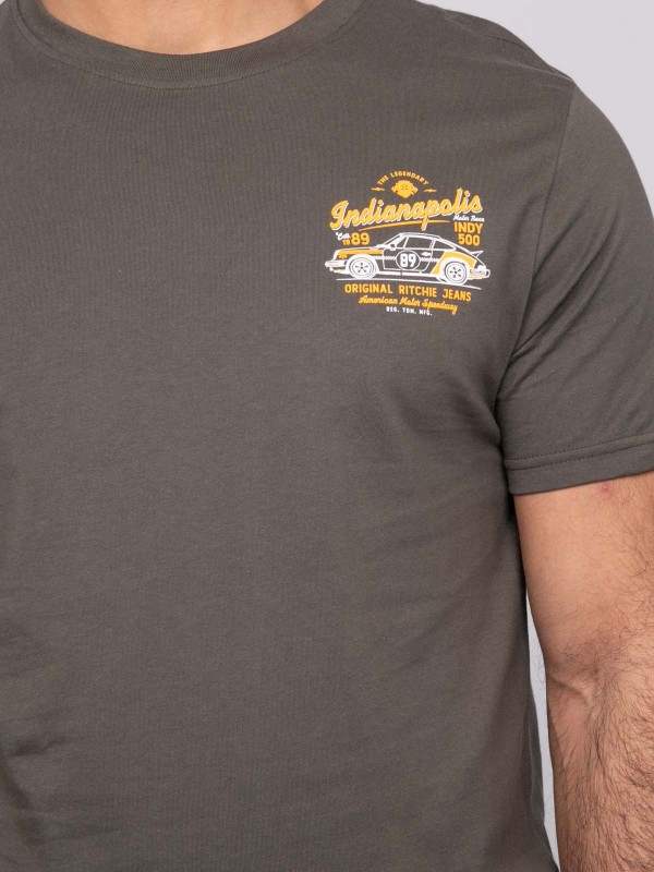 T-shirt manches courtes...